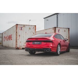 Maxton Design Heckdiffusor Ansatz für Audi S7 C8...
