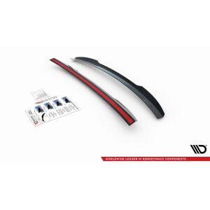 Maxton Design Spoiler CAP für Audi A7 C8 / C8 S-Line / S7 C8 / RS7 C8 schwarz Hochglanz