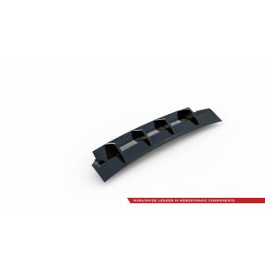 Maxton Design Heckdiffusor Ansatz für Skoda Kodiaq Mk1 Sportline schwarz Hochglanz