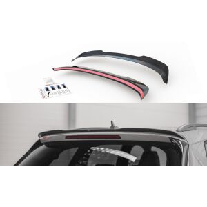 Maxton Design Spoiler CAP V.1 / V1 für Skoda Kodiaq Mk1 Sportline/RS schwarz Hochglanz