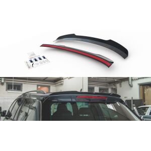 Maxton Design Spoiler CAP V.2 / V2 für Skoda Kodiaq Mk1 Sportline/RS schwarz Hochglanz