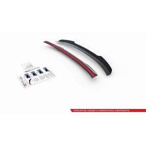 Maxton Design Spoiler CAP V.2 / V2 für Skoda Kodiaq Mk1 Sportline/RS schwarz Hochglanz