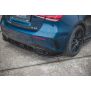 Maxton Design Heck Ansatz Flaps Diffusor für Mercedes A35 AMG Hatchback W177  schwarz Hochglanz