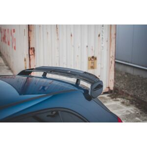 Maxton Design Spoiler CAP für Mercedes A35 AMG  Hatchback W177  schwarz Hochglanz