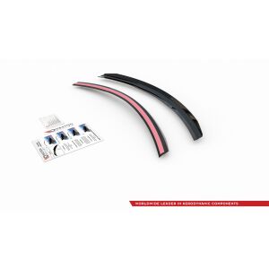 Maxton Design Spoiler CAP für Mercedes A35 AMG  Hatchback W177  schwarz Hochglanz