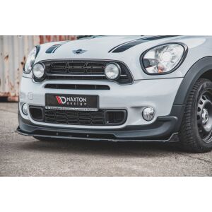 Maxton Design Front Ansatz für Mini Countryman Mk1 JCW  schwarz Hochglanz