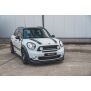 Maxton Design Front Ansatz für Mini Countryman Mk1 JCW  schwarz Hochglanz