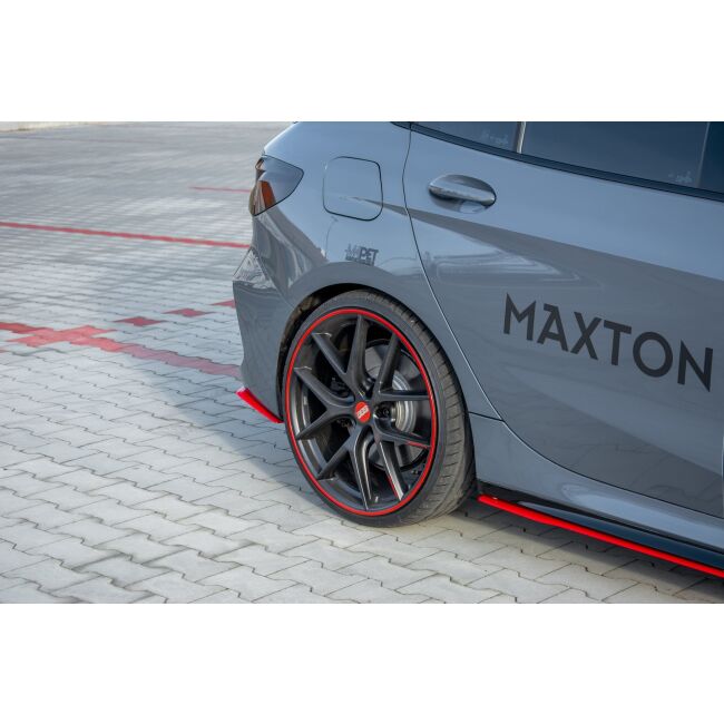 Maxton Design Heck Ansatz Flaps Diffusor V.2 / V2 für BMW 1er F40 M-Paket