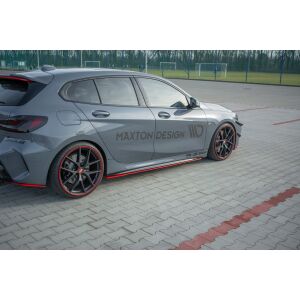 Maxton Design Seitenschweller Ansatz für V.2 / V2 für BMW 1er F40 M-Paket/ M135i
