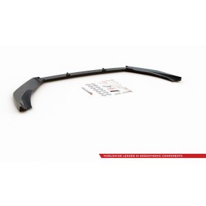 Maxton Design Front Ansatz V.7 / V7 für Ford Fiesta Mk8 ST / ST-Line schwarz Hochglanz