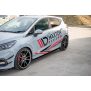Maxton Design Seitenschweller Ansatz für V.2 / V2 für Ford Fiesta Mk8 ST / ST-Line schwarz Hochglanz