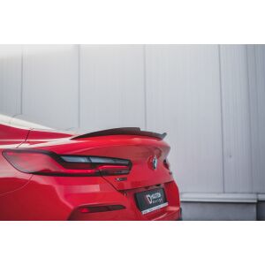 Maxton Design Spoiler CAP für BMW 8 Coupe M-Paket G15 schwarz Hochglanz