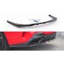 Maxton Design Mittlerer Heckdiffusor Ansatz DTM Look für BMW 8 Coupe M-Paket G15 schwarz Hochglanz