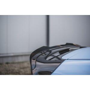 Maxton Design Spoiler CAP V.2 / V2 für Hyundai I30 N Mk3 / Mk3 FL Hatchback schwarz Hochglanz