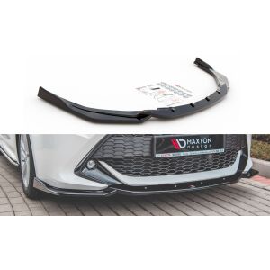 Maxton Design Front Ansatz V.2 / V2 für Toyota Corolla XII Touring Sports/ Hatchback schwarz Hochglanz