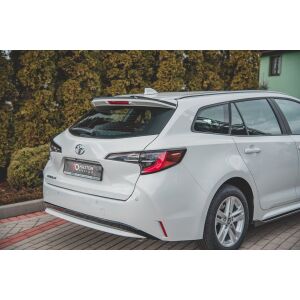 Maxton Design Spoiler CAP für Toyota Corolla XII Touring Sports schwarz Hochglanz