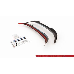 Maxton Design Spoiler CAP für Toyota Corolla XII Touring Sports schwarz Hochglanz