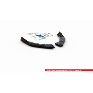 Maxton Design Heck Ansatz Flaps Diffusor für Toyota Corolla XII Hatchback schwarz Hochglanz