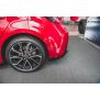 Maxton Design Heck Ansatz Flaps Diffusor für Toyota Corolla XII Hatchback schwarz Hochglanz