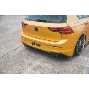 Maxton Design Mittlerer Heckdiffusor Ansatz für VW Golf 8 schwarz Hochglanz