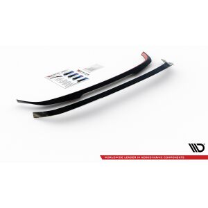 Maxton Design Spoiler CAP V.2 / V2 für VW Golf 8 schwarz Hochglanz