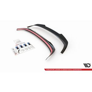 Maxton Design Spoiler CAP V.2 / V2 für VW Golf 8 schwarz Hochglanz