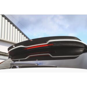 Maxton Design Spoiler CAP V.2 / V2 für Audi RS3 8V / 8V FL Sportback schwarz Hochglanz