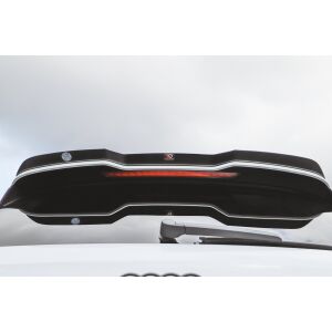 Maxton Design Spoiler CAP V.3 / V3 für Audi RS3 8V / 8V FL Sportback schwarz Hochglanz