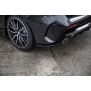 Maxton Design Heck Ansatz Flaps Diffusor V.3 / V3 für BMW 1er F40 M-Paket/ M135i schwarz Hochglanz