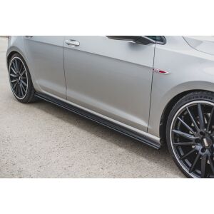 Maxton Design Robuste Racing Seitenschweller Ansatz für für VW Golf 7 GTI