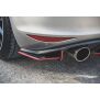 Maxton Design Robuste Racing Heck Ansatz Flaps Diffusor für L + R V.1 / V1 VW Golf 7 GTI