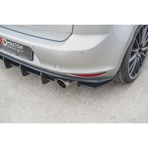 Maxton Design Robuste Racing Heck Ansatz Flaps Diffusor für L + R V.1 / V1 VW Golf 7 GTI