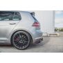 Maxton Design Robuste Racing Heck Ansatz Flaps Diffusor für L + R V.1 / V1 VW Golf 7 GTI