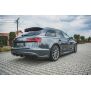 Maxton Design Spoiler CAP für Audi S6 / A6 S-Line C7 Avant schwarz matt