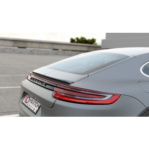 Maxton Design Spoiler CAP für Porsche Panamera Turbo / GTS 971 schwarz Hochglanz