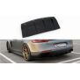 Maxton Design Heckdiffusor Ansatz für Porsche Panamera Turbo 971 schwarz Hochglanz