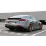 Maxton Design Heckdiffusor Ansatz für Porsche Panamera Turbo 971 schwarz Hochglanz