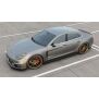 Maxton Design Seitenschweller Ansatz für Porsche Panamera Turbo / GTS 971 schwarz Hochglanz