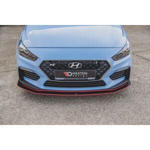 Maxton Design Robuste Racing Front Ansatz für passend für Hyundai I30 N Mk3 Hatchback / Fastback