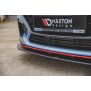 Maxton Design Robuste Racing Front Ansatz für passend +Flaps für Hyundai I30 N Mk3 Hatchback / Fastback schwarz Hochglanz