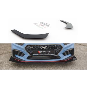 Maxton Design Flaps Hyundai I30 N Mk3 Hatchback / Fastback schwarz Hochglanz