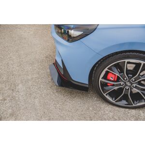 Maxton Design Flaps Hyundai I30 N Mk3 Hatchback / Fastback schwarz Hochglanz