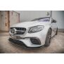 Maxton Design Front Ansatz V.1 / V1 für Mercedes-Benz E63 AMG Kombi/Limousine S213/W213 schwarz Hochglanz