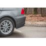 Maxton Design Heck Ansatz Flaps Diffusor für BMW 3er E91 Facelift schwarz Hochglanz