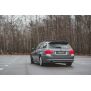 Maxton Design Heck Ansatz Flaps Diffusor für BMW 3er E91 Facelift schwarz Hochglanz