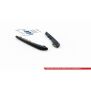 Maxton Design Heck Ansatz Flaps Diffusor für BMW 3er E91 Facelift schwarz Hochglanz