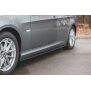 Maxton Design Seitenschweller Ansatz für BMW 3er E90/E91 Facelift schwarz Hochglanz