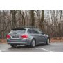 Maxton Design Seitenschweller Ansatz für BMW 3er E90/E91 Facelift schwarz Hochglanz