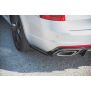 Maxton Design Heck Ansatz Flaps Diffusor V.2 / V2 für Skoda Octavia RS Mk3/Mk3 FL Hatchback/Kombi  schwarz Hochglanz