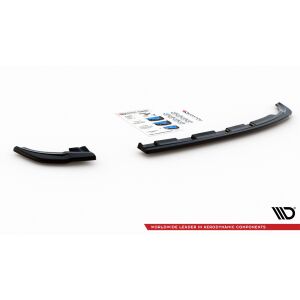 Maxton Design Heck Ansatz Flaps Diffusor V.2 / V2 für VW Polo GTI Mk6 schwarz Hochglanz